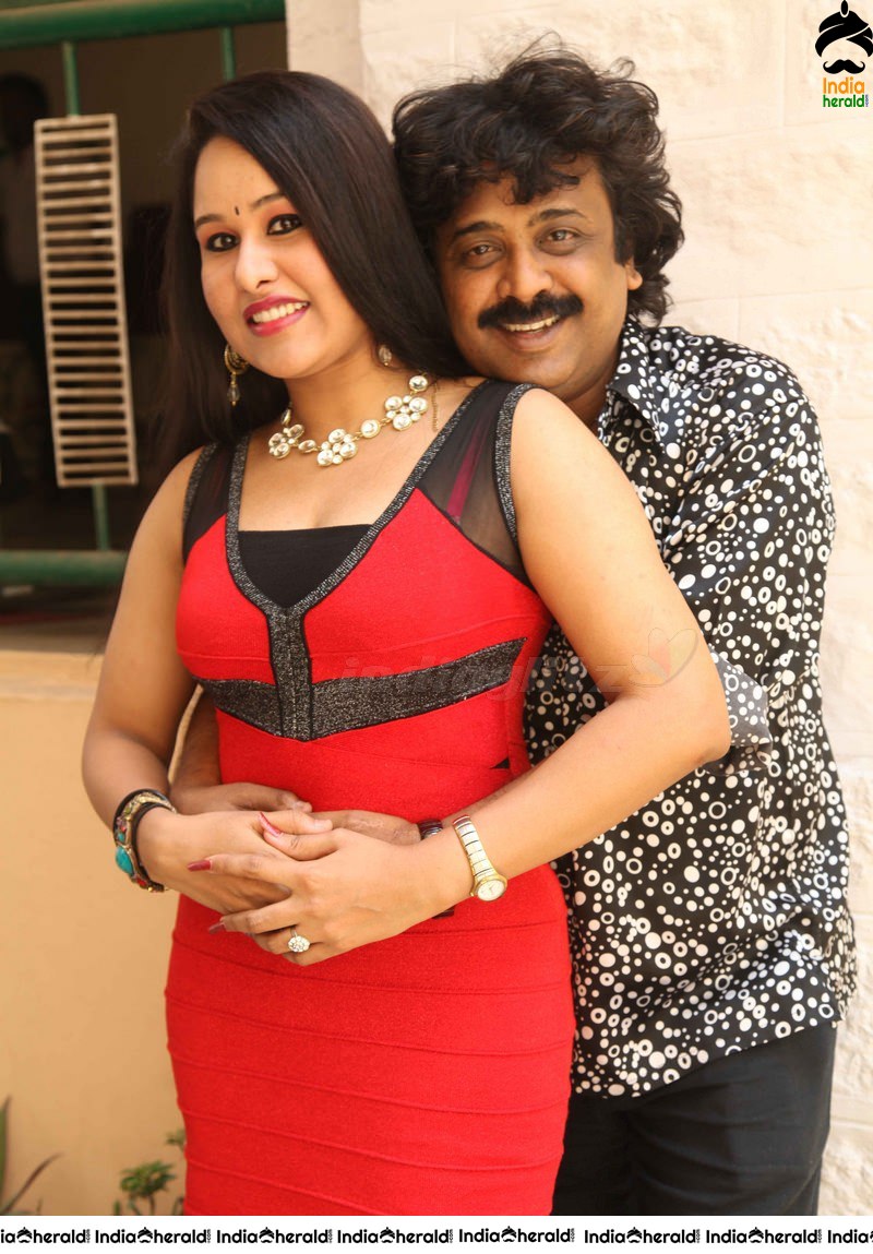 Actress Sheena Rai and Umesh Stills from Cinema Story Movie