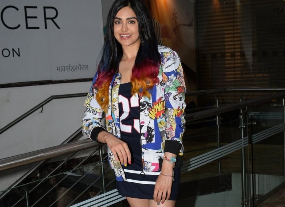 Adah Sharma At Bypass Road Wrap Up Party