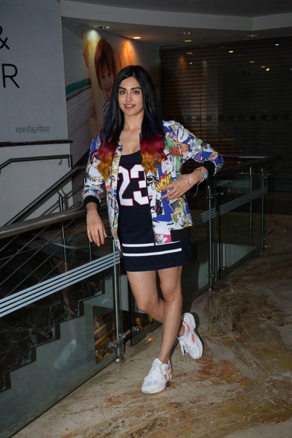 Adah Sharma At Bypass Road Wrap Up Party