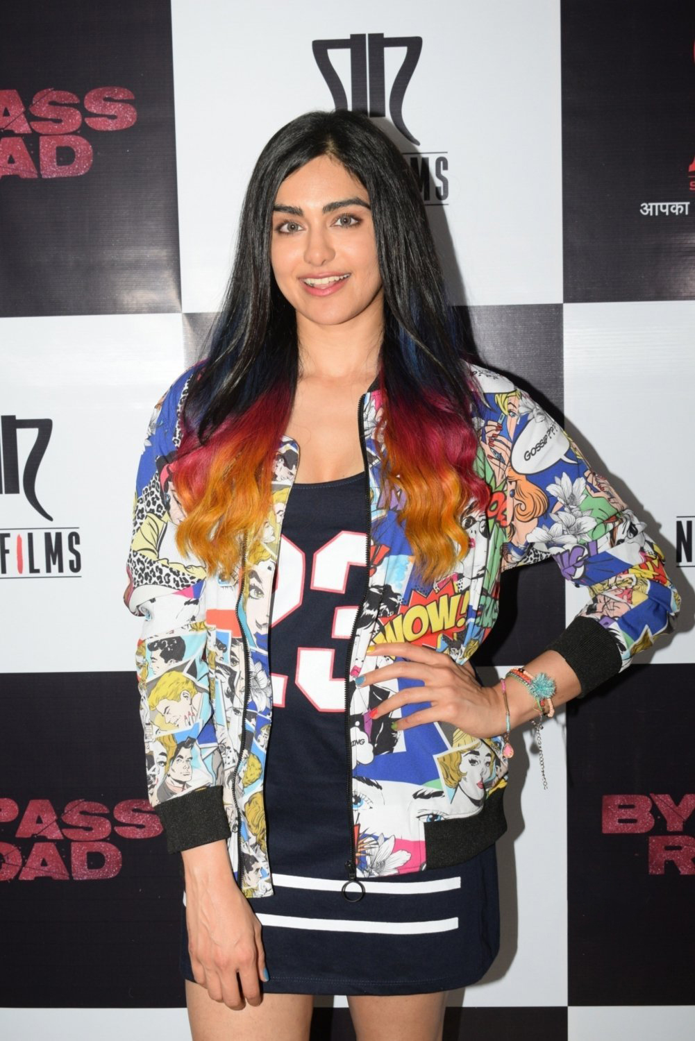 Adah Sharma At Bypass Road Wrap Up Party