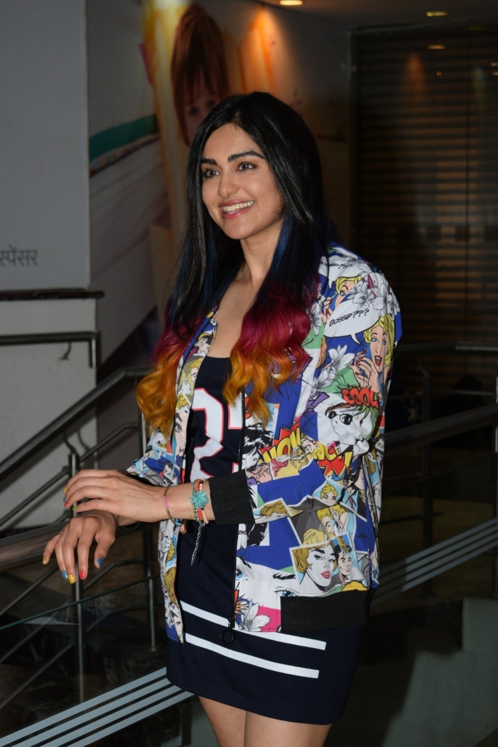 Adah Sharma At Bypass Road Wrap Up Party