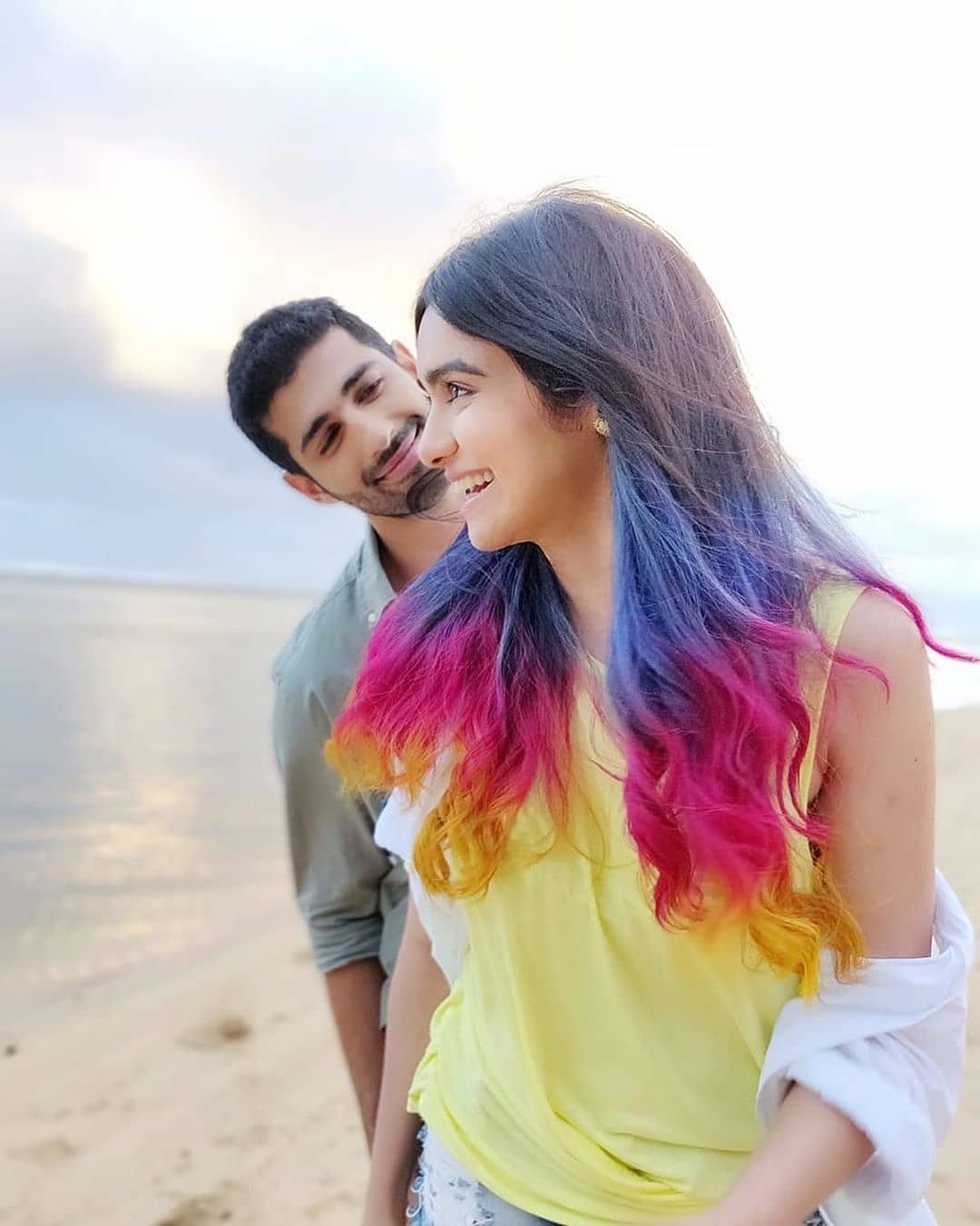 Adah Sharma In A Rainbow Colour Hair