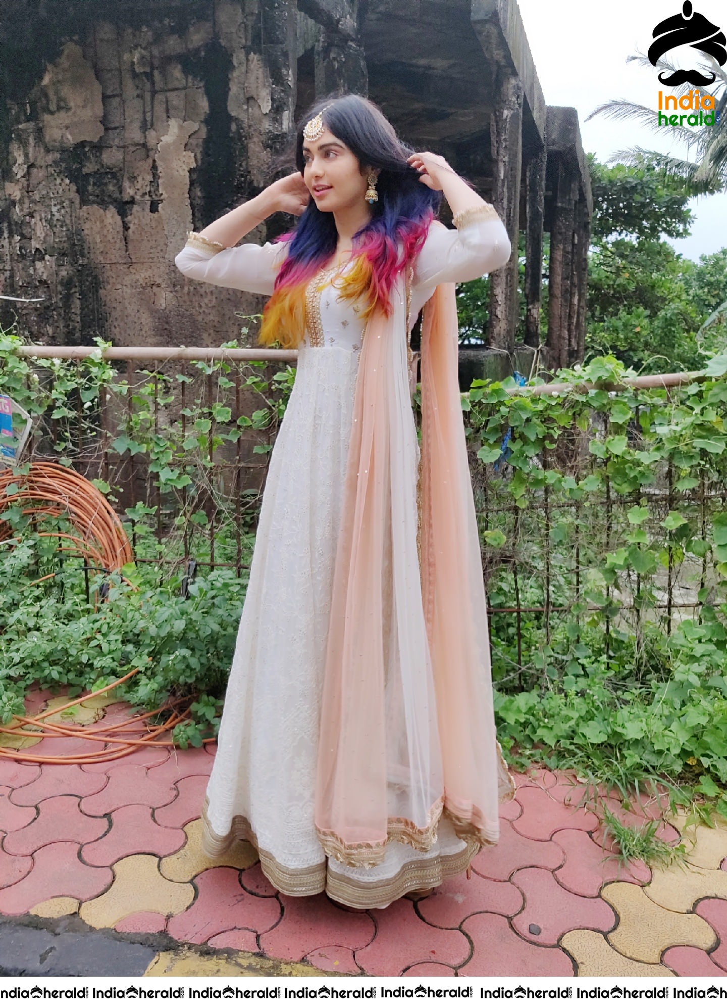 Adah Sharma In Bhumika Grover For Ganesh Chaturti