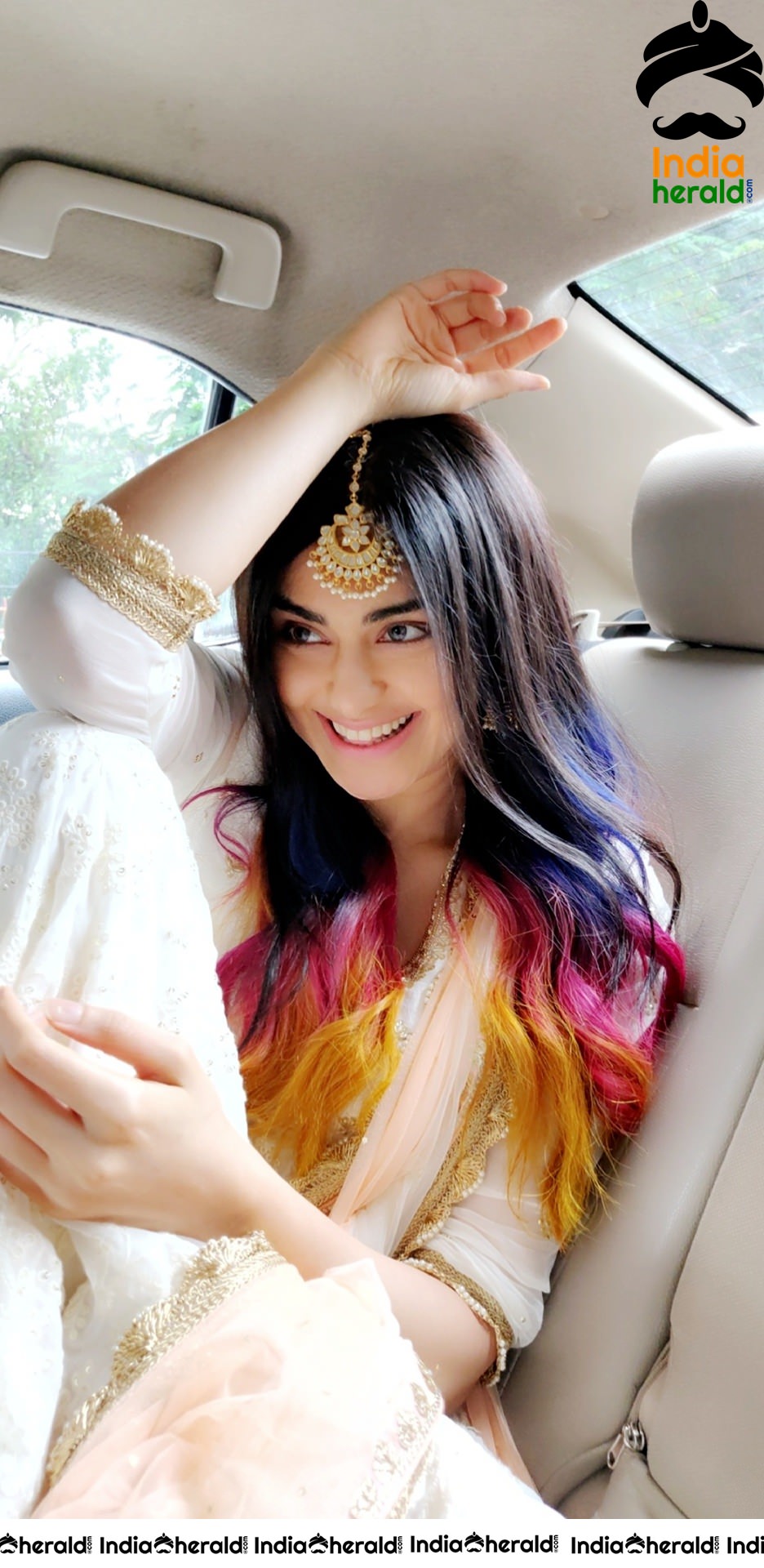 Adah Sharma In Bhumika Grover For Ganesh Chaturti