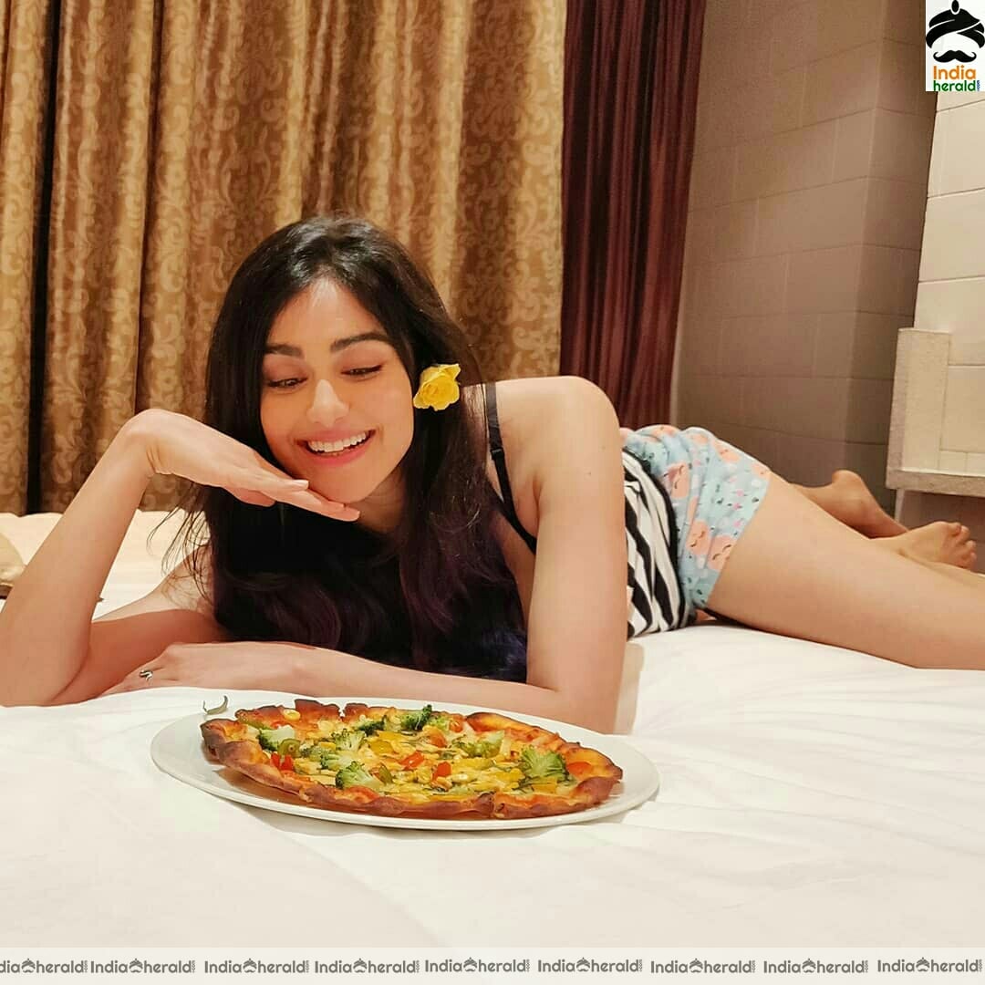 Adah sharma latest Hot Cleavage Sleeveless stills
