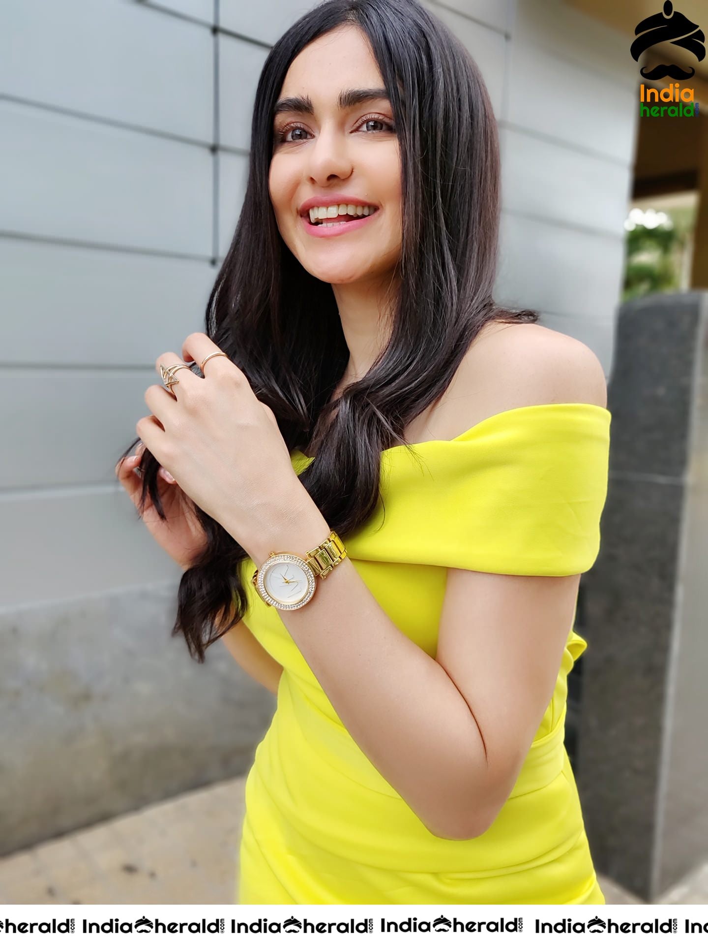 Adah Sharma painting the town Neon