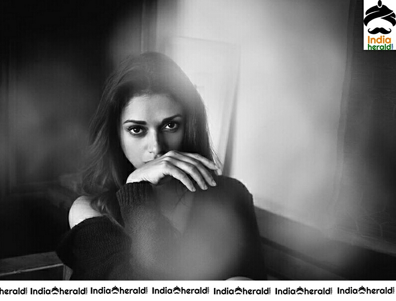 Aditi Rao Hot In Black And White Photoshoot