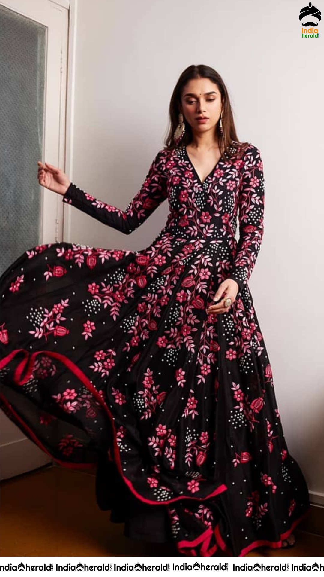 Aditi Rao Looking Gorgeous In This Floral Dress