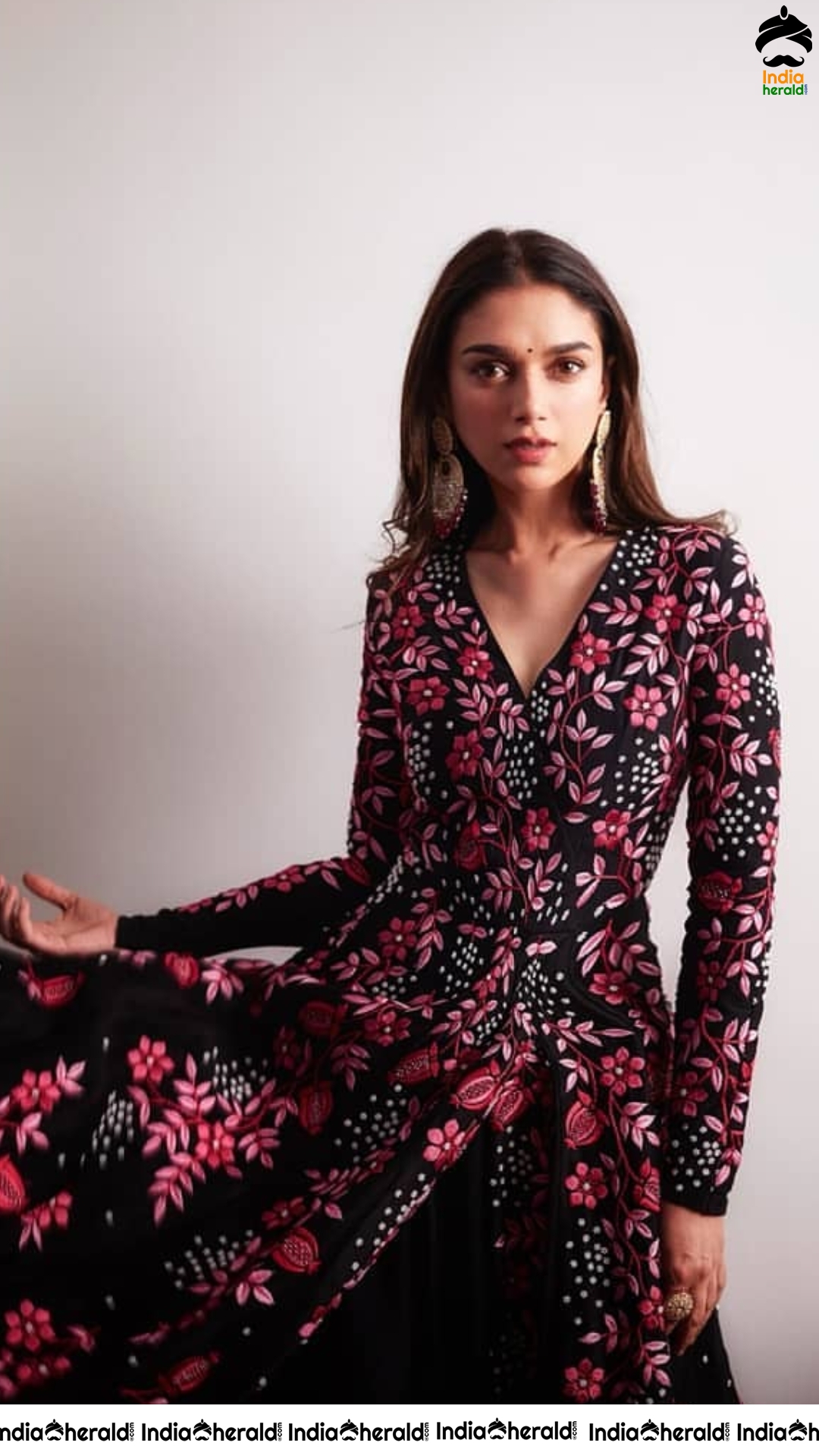 Aditi Rao Looking Gorgeous In This Floral Dress