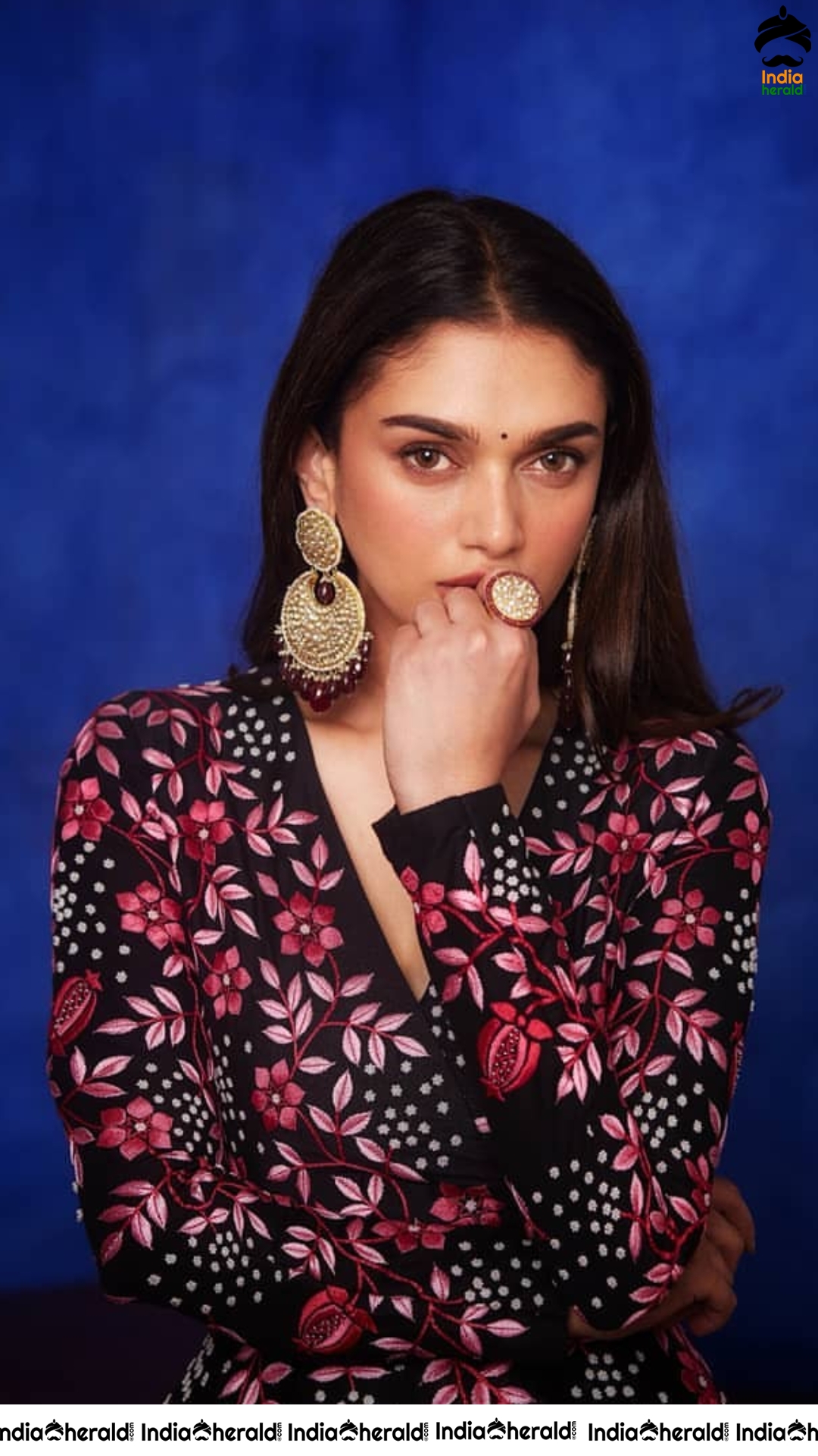 Aditi Rao Looking Gorgeous In This Floral Dress