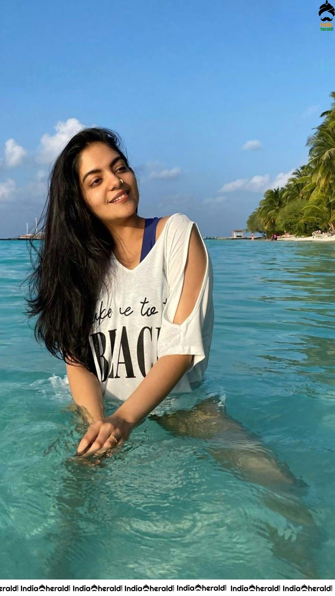 Ahaana Krishna enjoying her Maldives vacay