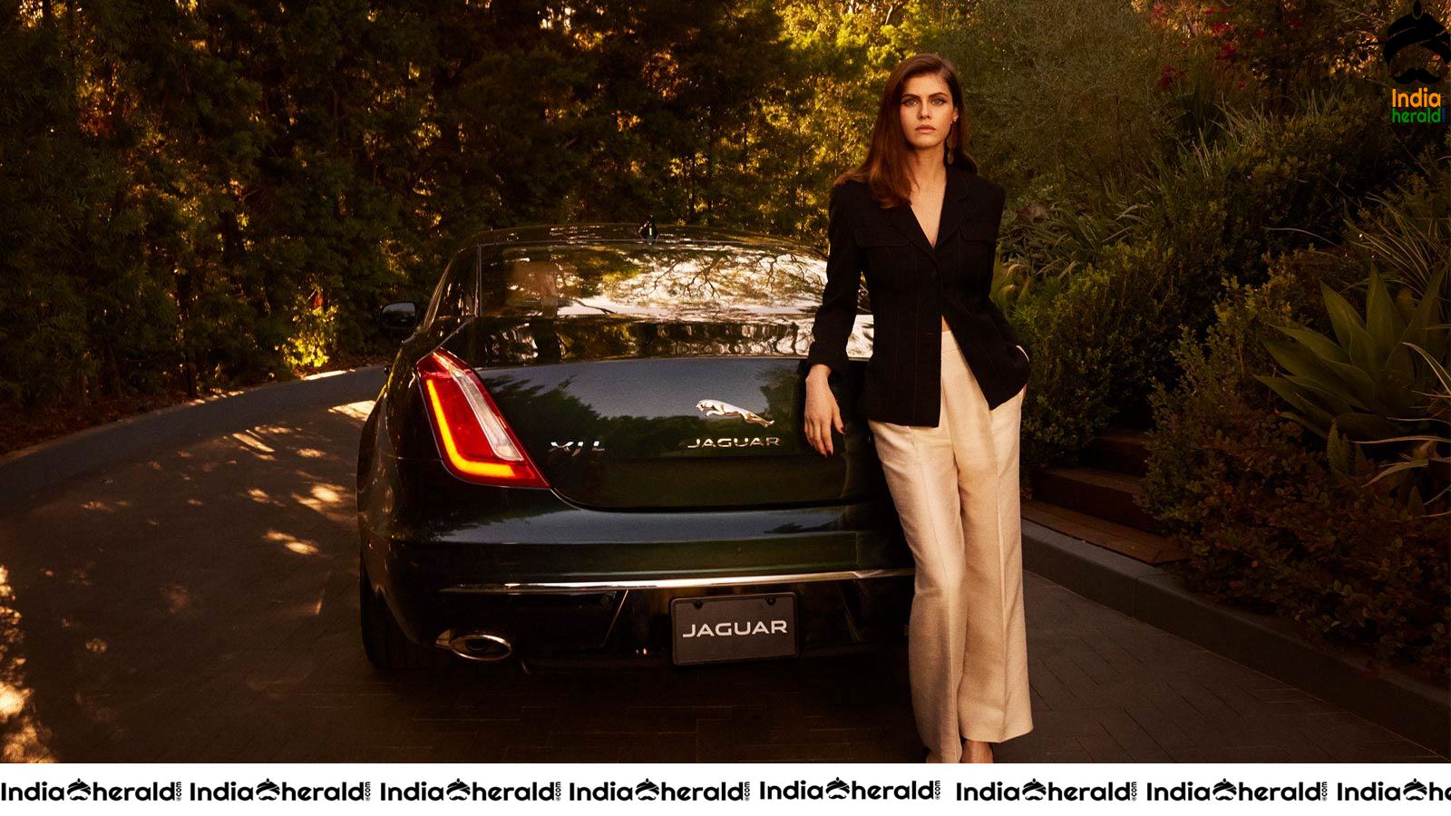 Alexandra Daddario Jaguar XJ Collection 2019