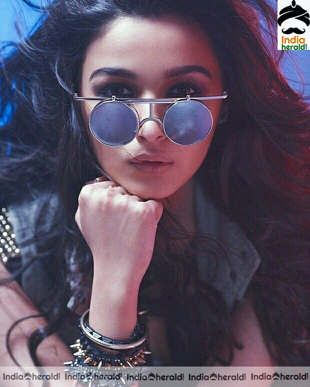 Alia Bhatt Hot Black Magic Stills