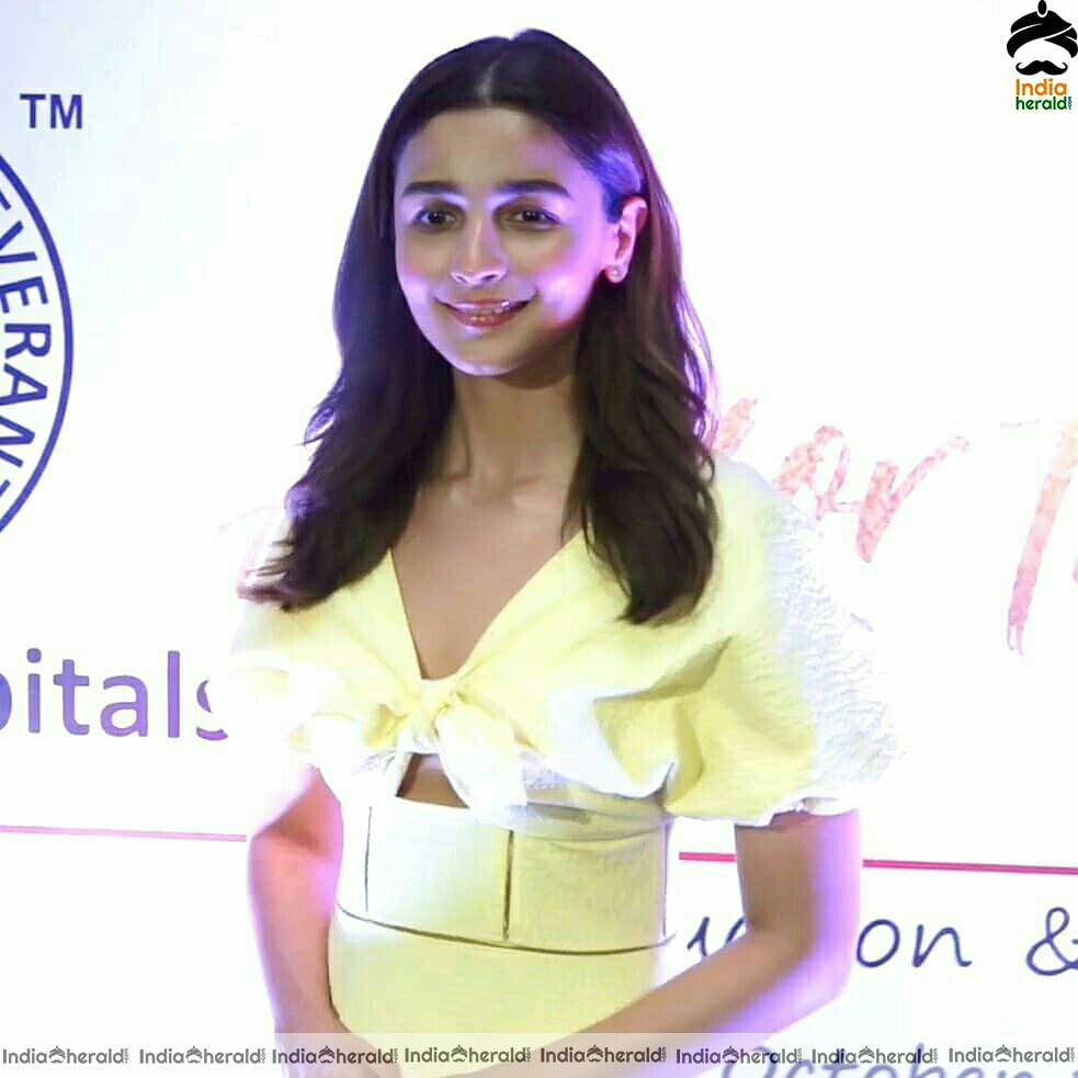 Alia Bhatt Snapped At Wadia Children Hospital Event