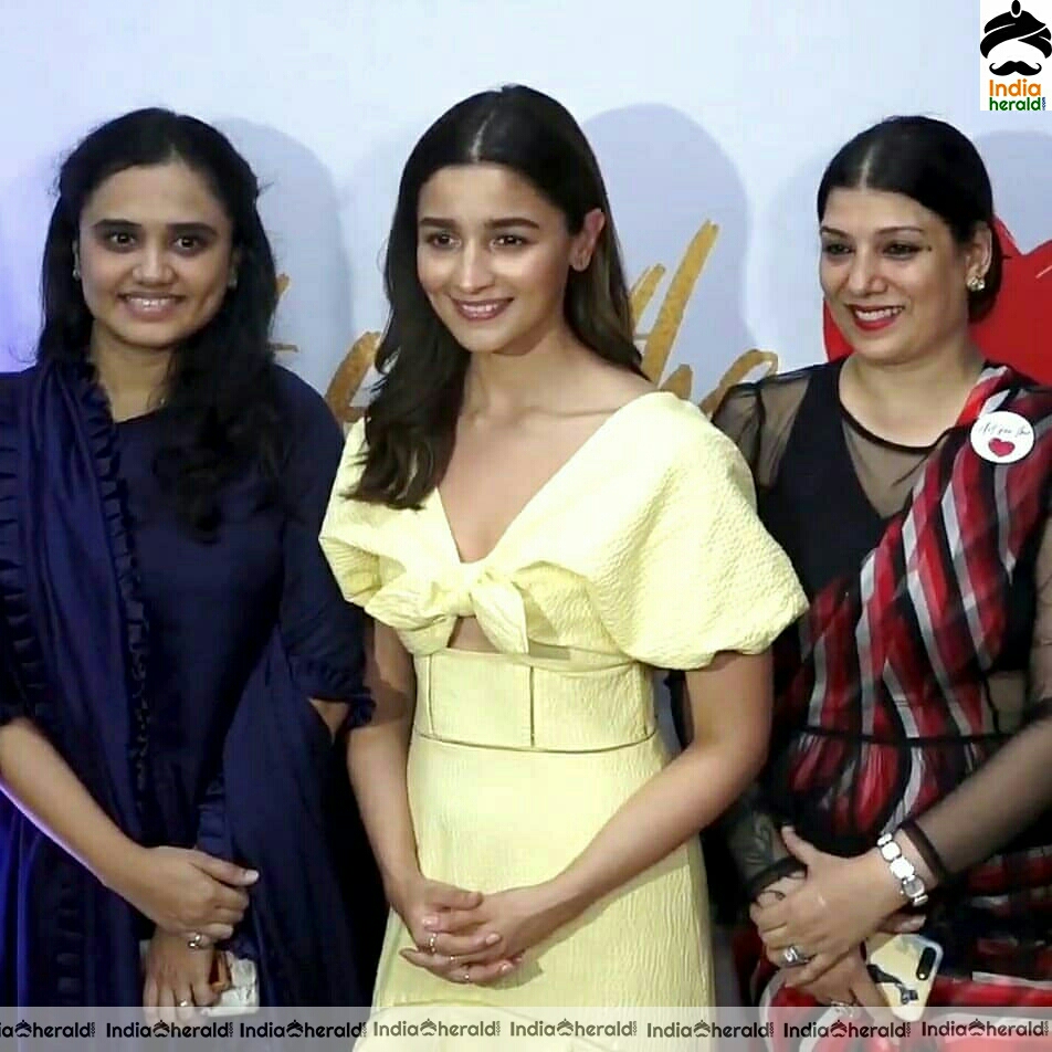 Alia Bhatt Snapped At Wadia Children Hospital Event