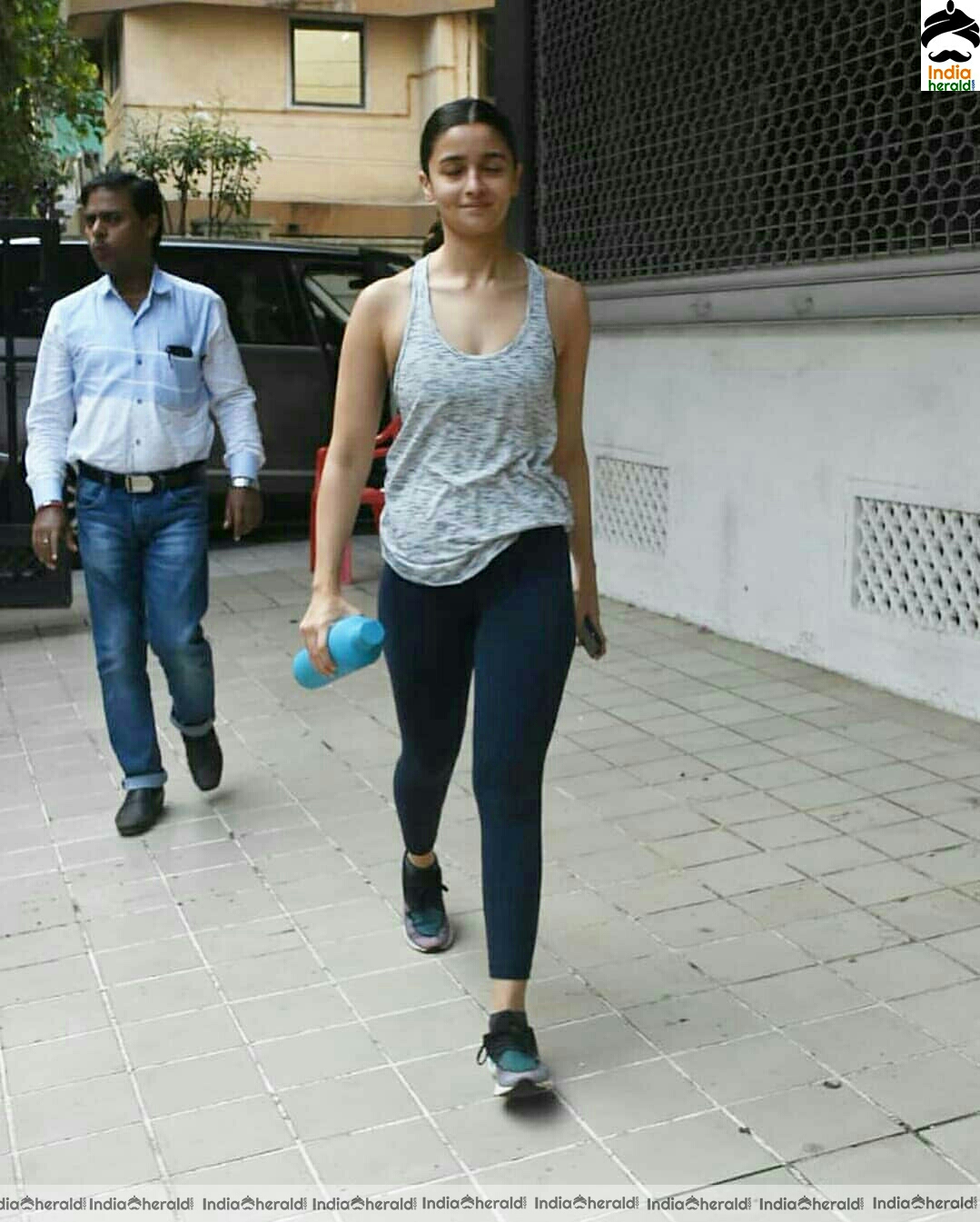 Alia Bhatt Spotted Outside At Gym In Bandra