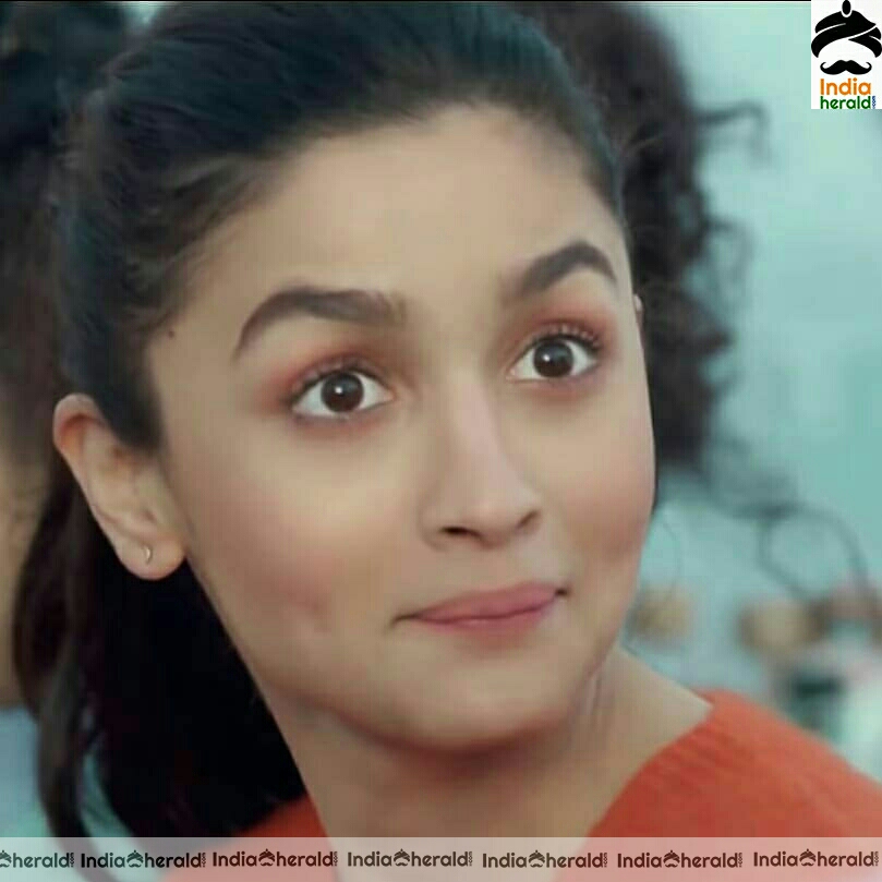 Alia makes cute expression Stills