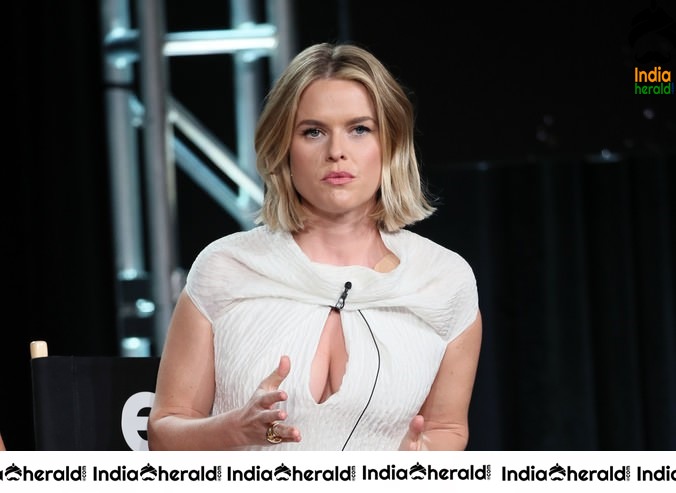 Alice Eve at the 2020 Winter TCA Tour in Pasadena