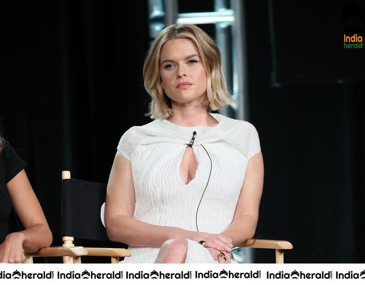 Alice Eve at the 2020 Winter TCA Tour in Pasadena