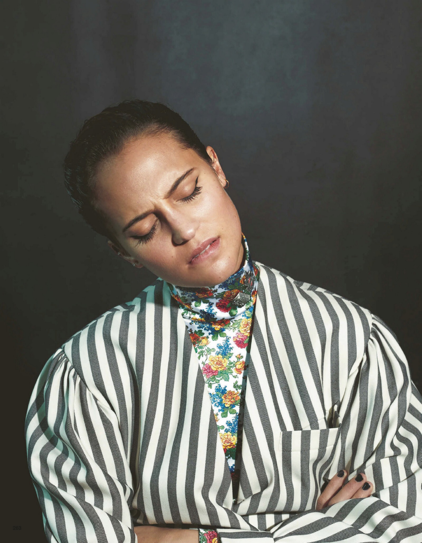 Alicia Vikander Poses For Vogue Magazine October 2019 Japan Edition