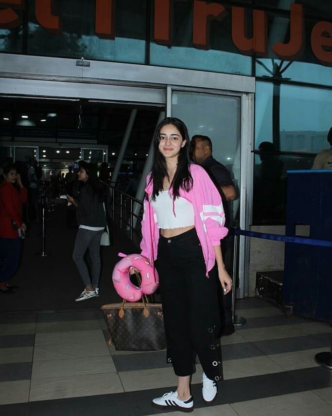 Alluring Ananya Looking Gorgeous In Jump Suit