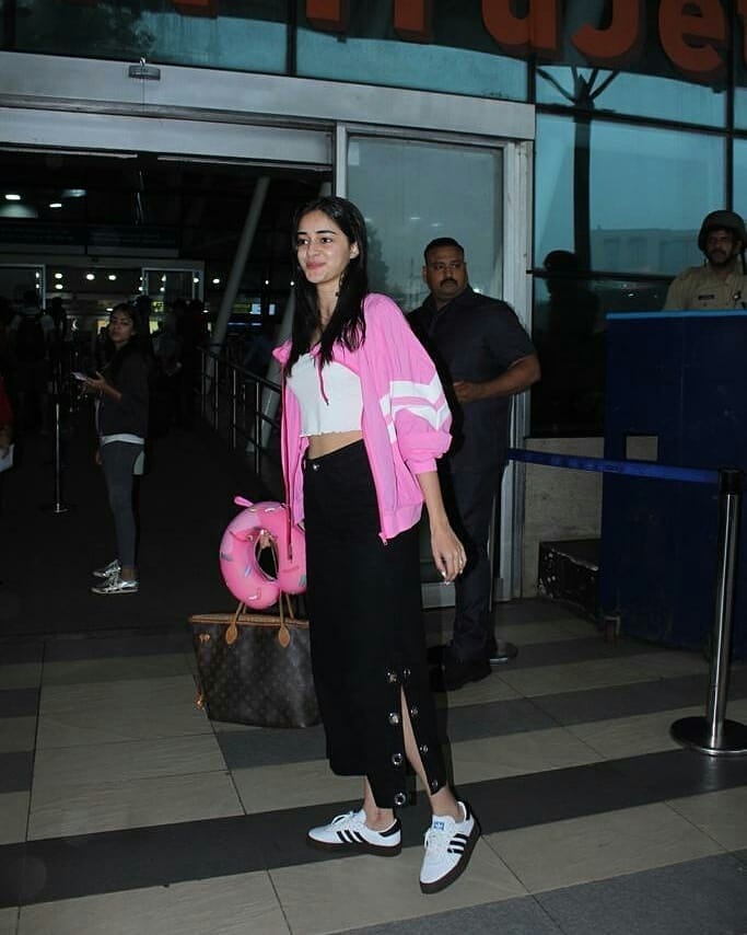 Alluring Ananya Looking Gorgeous In Jump Suit