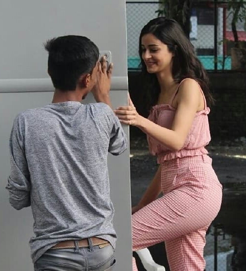 Alluring Ananya Panday Seen At A Studio