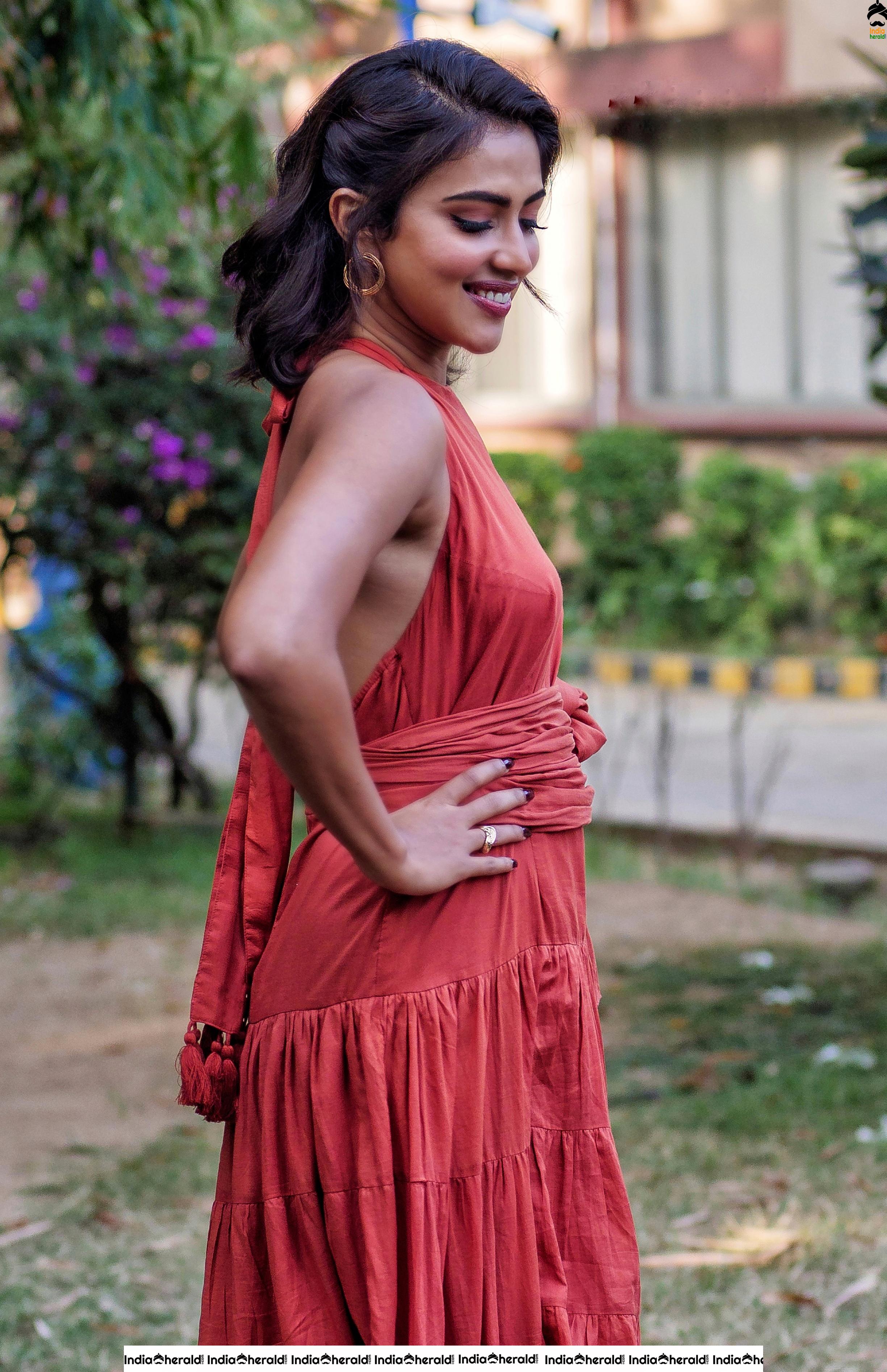 Amala Paul Latest Photos during Adho Andha Paravai Pola Press Meet