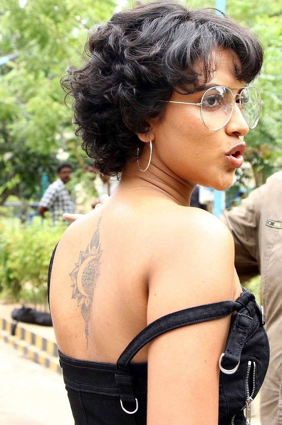 Amala Paul Teases Our Mood In A Black Sleeveless Dress Set 1