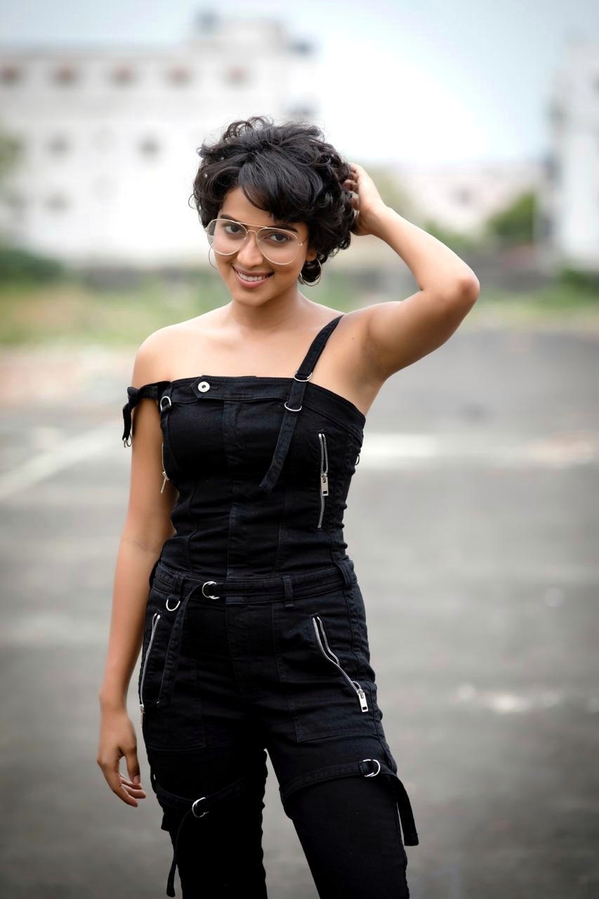 Amala Paul Teases Our Mood In A Black Sleeveless Dress Set 2