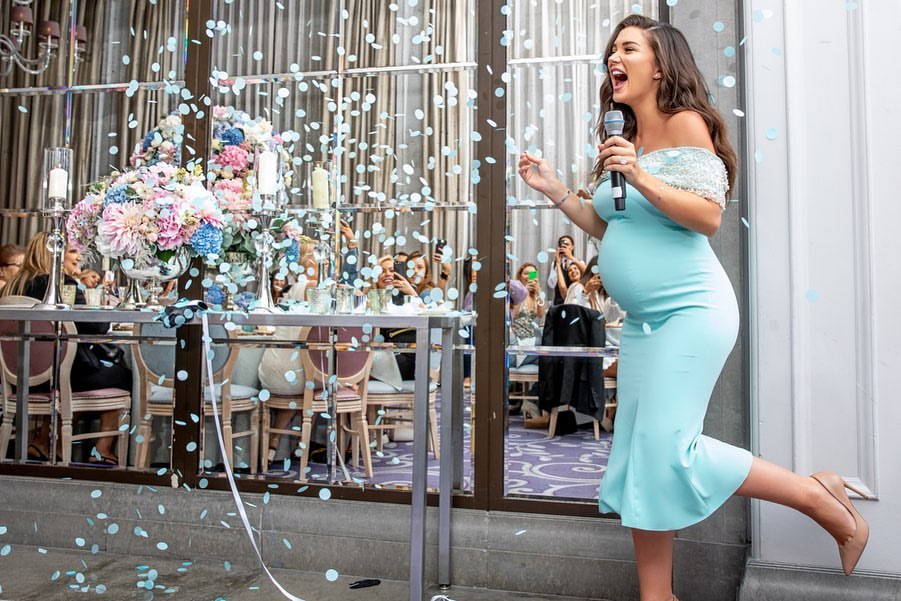 Amy Jackson Baby shower party photos