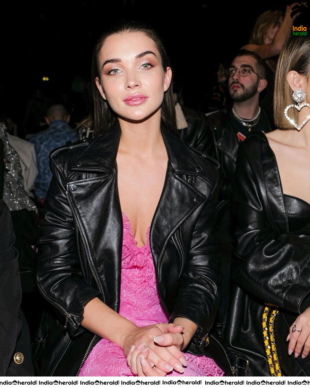 Amy Jackson Latest Hot Cleavage Exposing Photos after her pregnancy