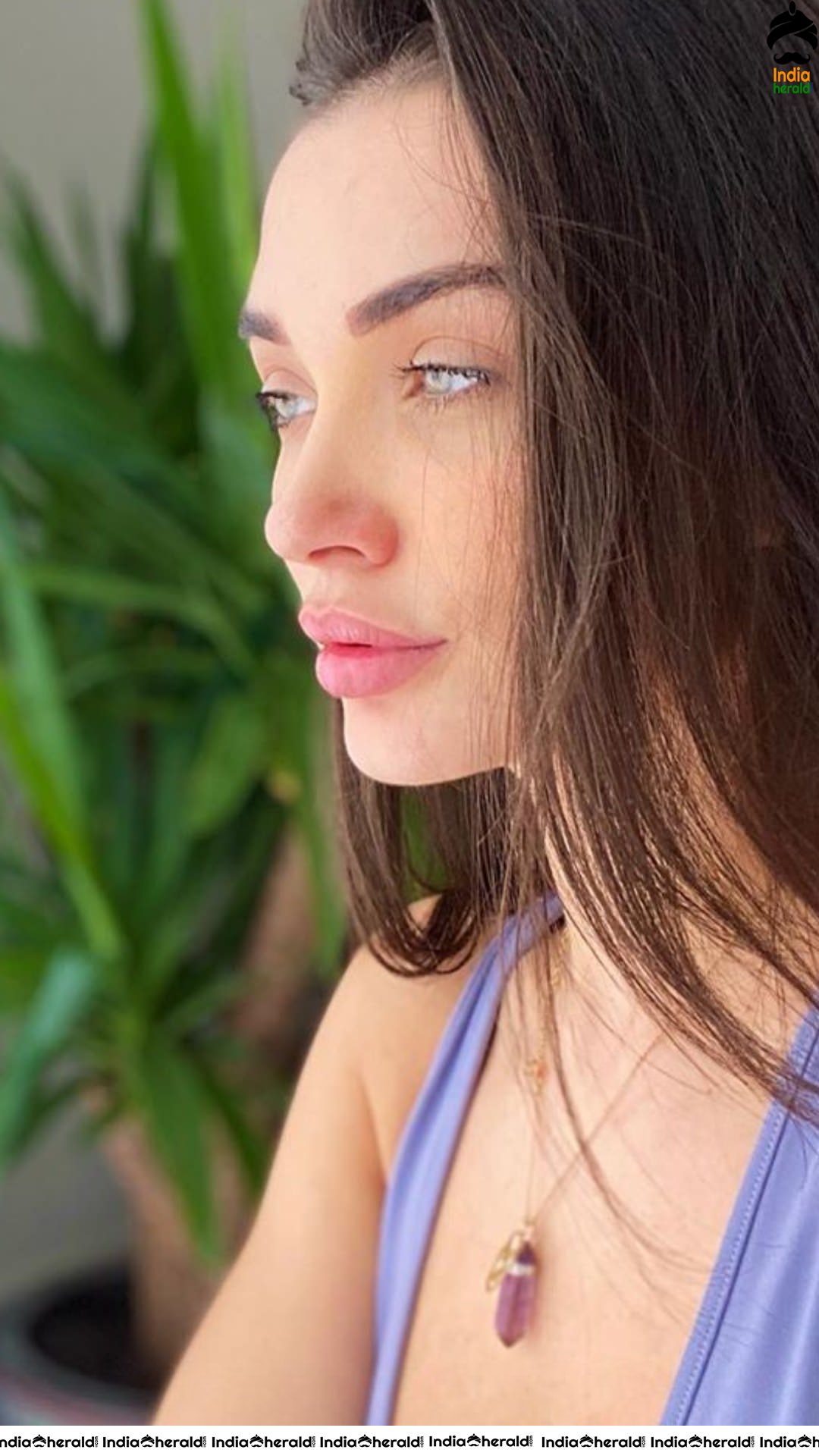 Amy Jackson Latest Hot Cleavage Exposing Photos after her pregnancy