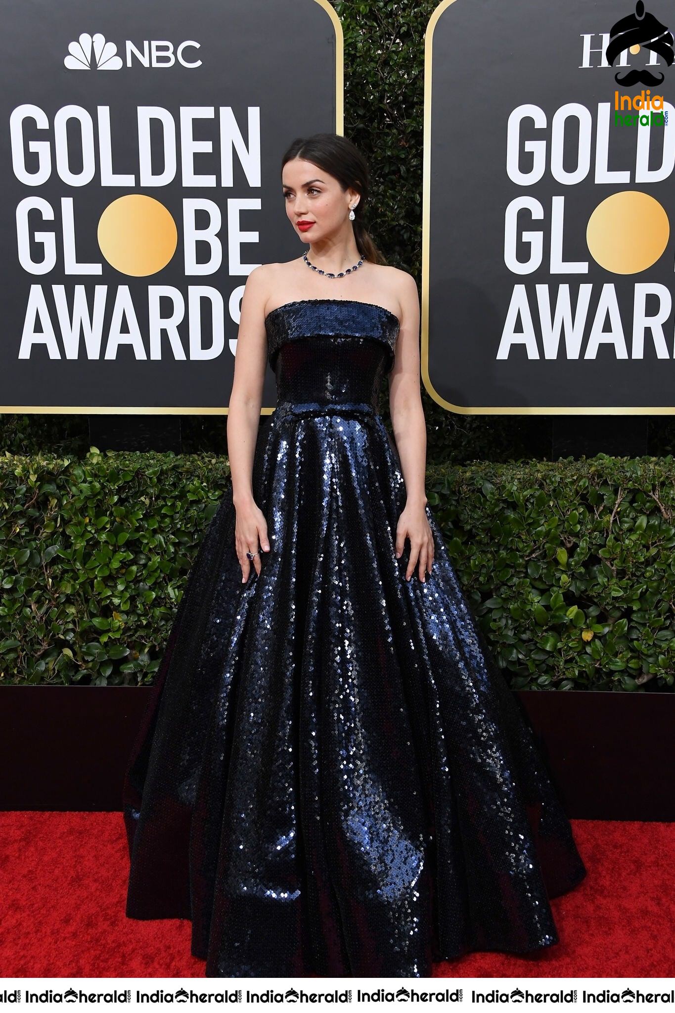 Ana De Armas at 77th Annual Golden Globe Awards in Beverly Hills Set 1