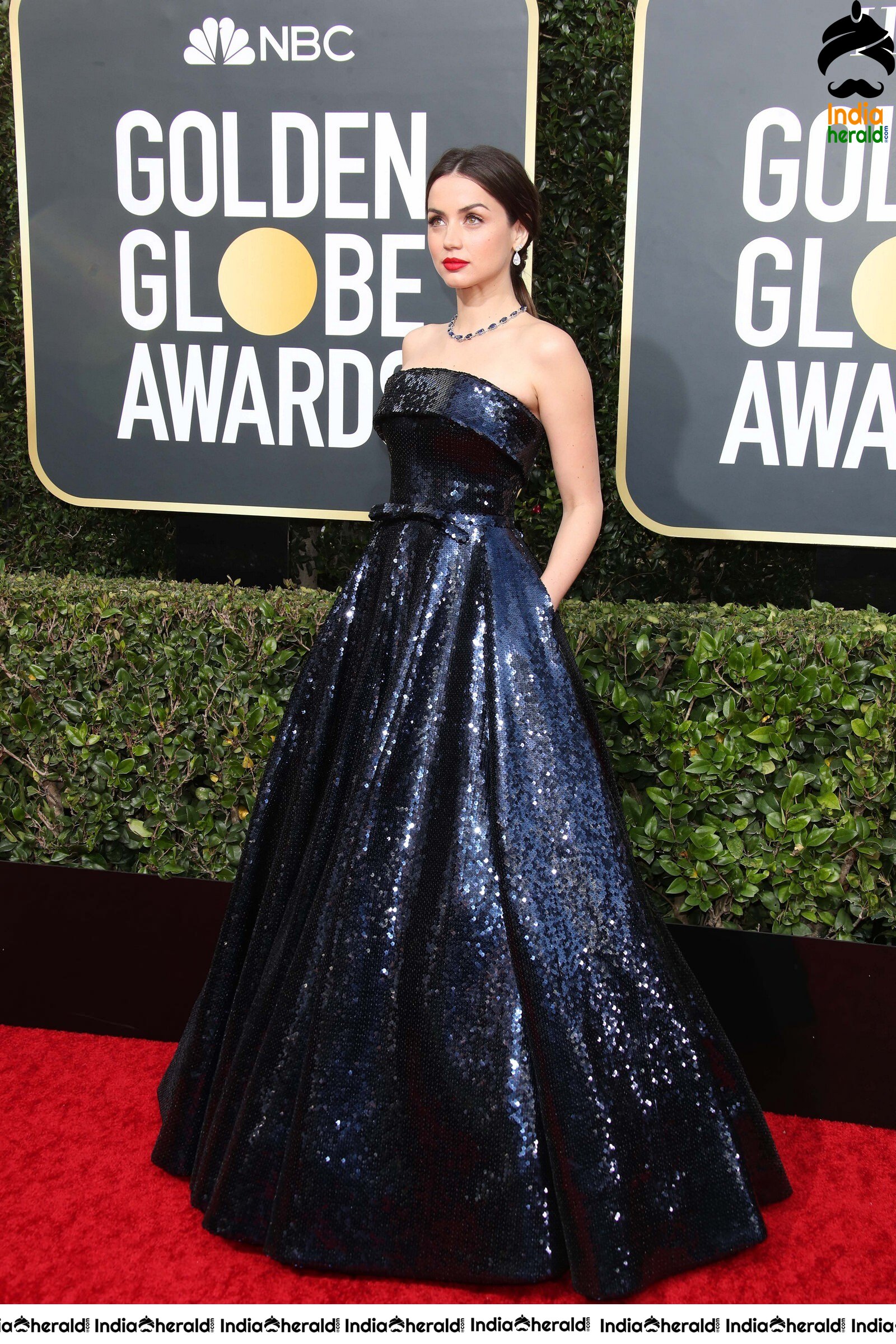 Ana De Armas at 77th Annual Golden Globe Awards in Beverly Hills Set 1