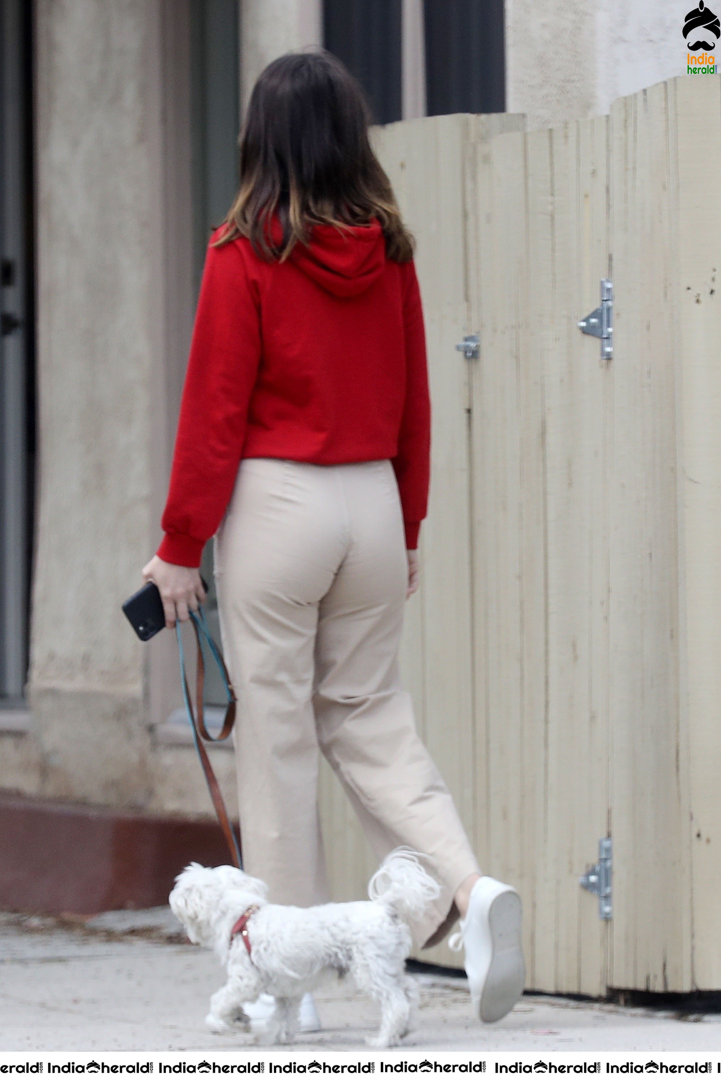 Ana De Armas caught by Paparazzi as she walks Out in Pacific Palisades