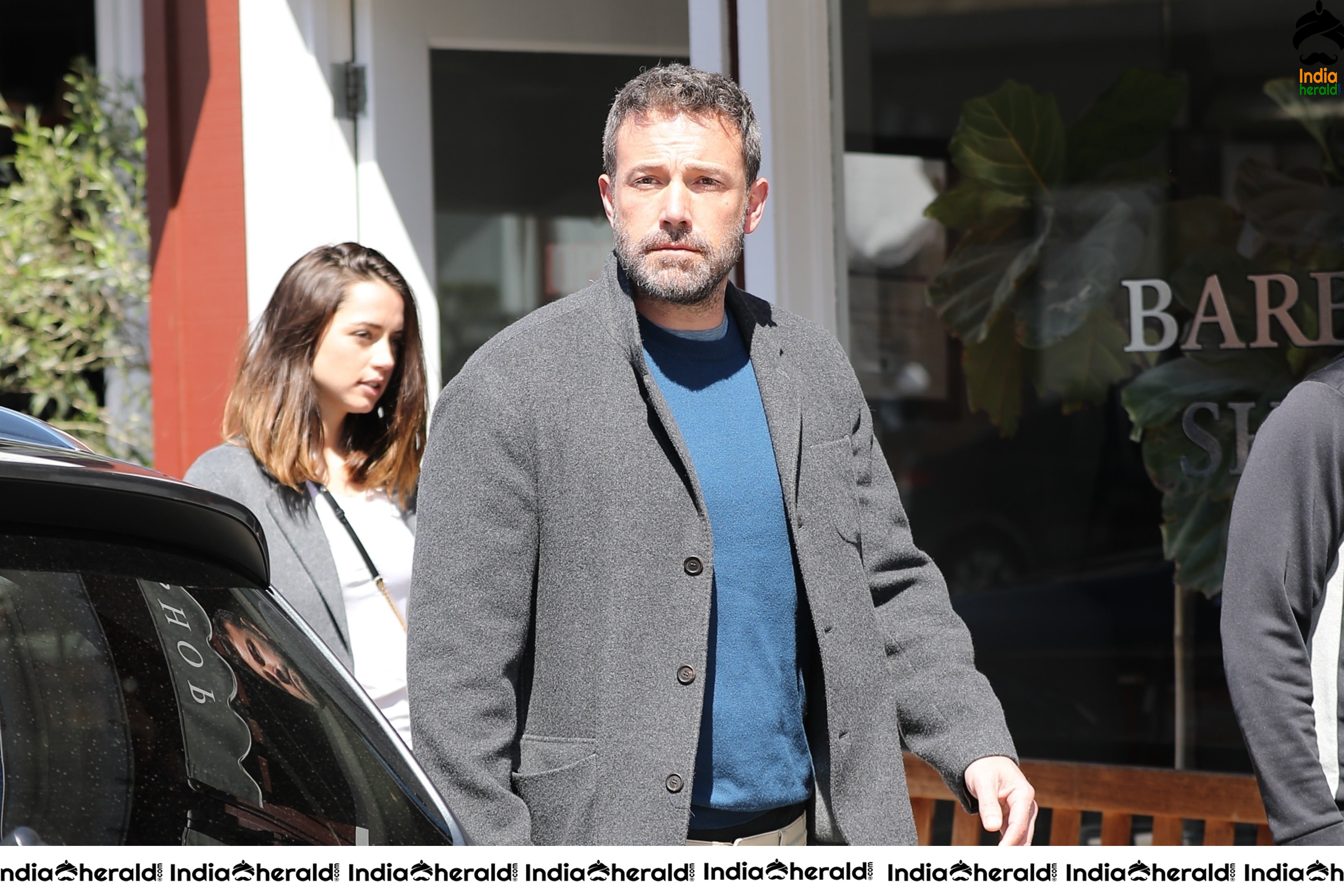 Ana de Armas Spotted carrying her Puppy while walking out in Los Angeles