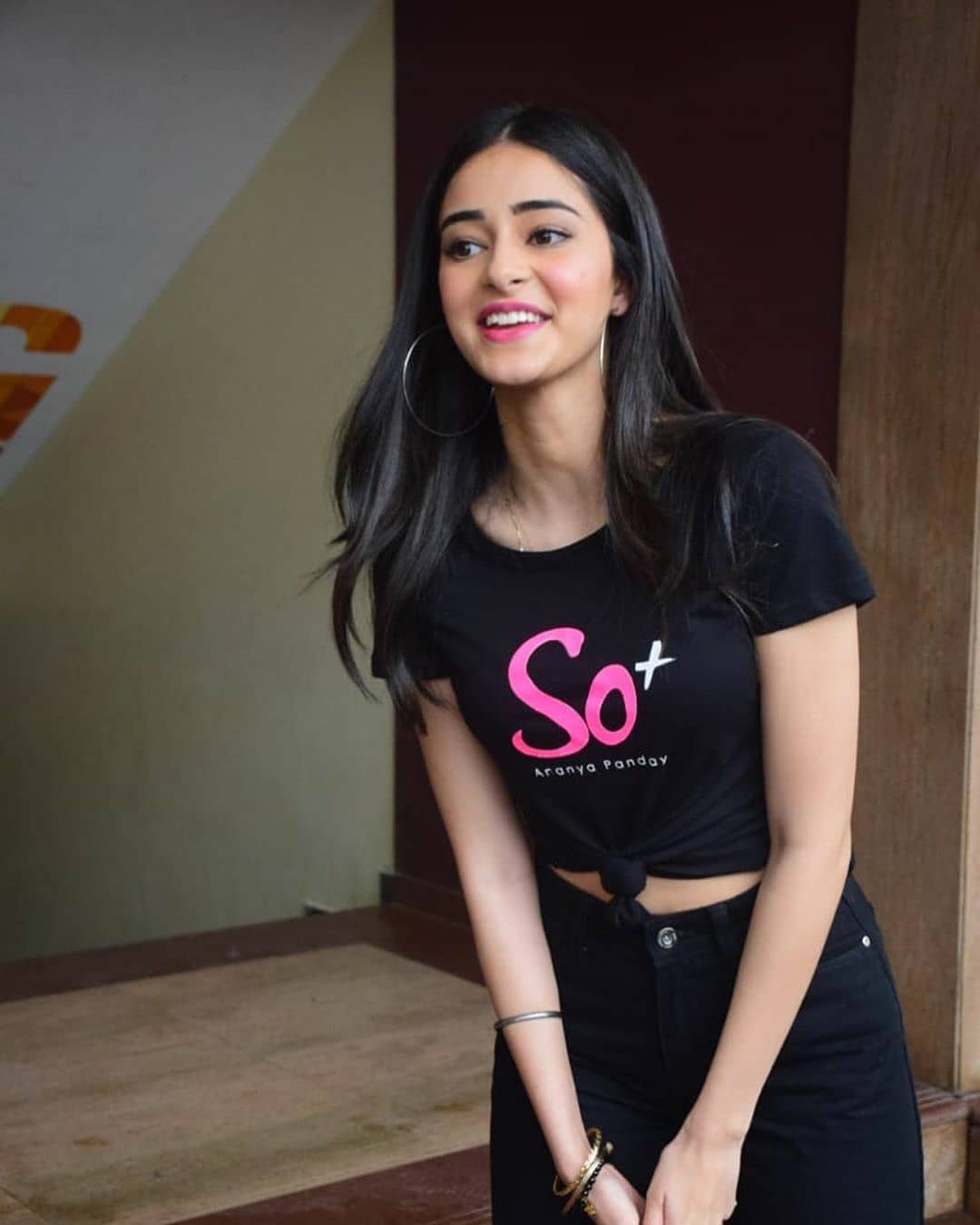 Ananya Looking Drop Dead Gorgeous In Black