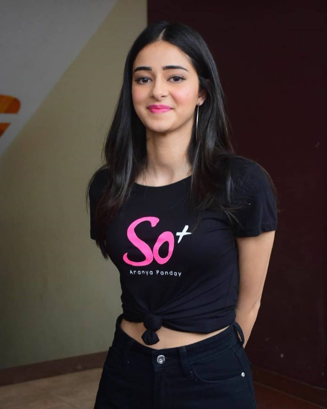 Ananya Looking Drop Dead Gorgeous In Black