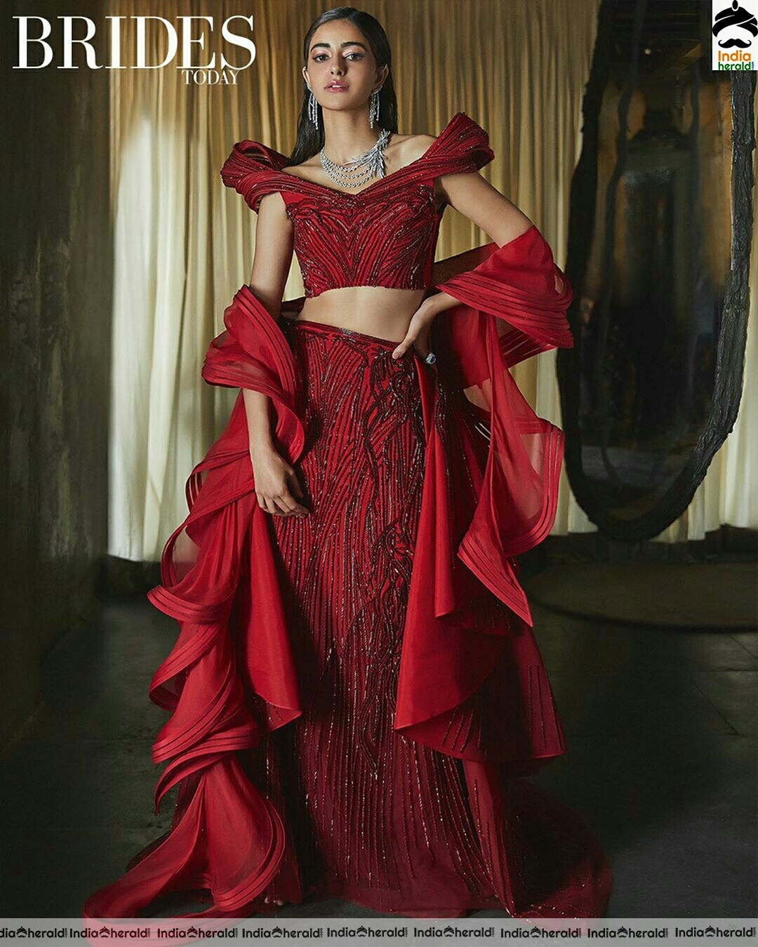 Ananya Pandey Hot BRIDES Today Photo Stills