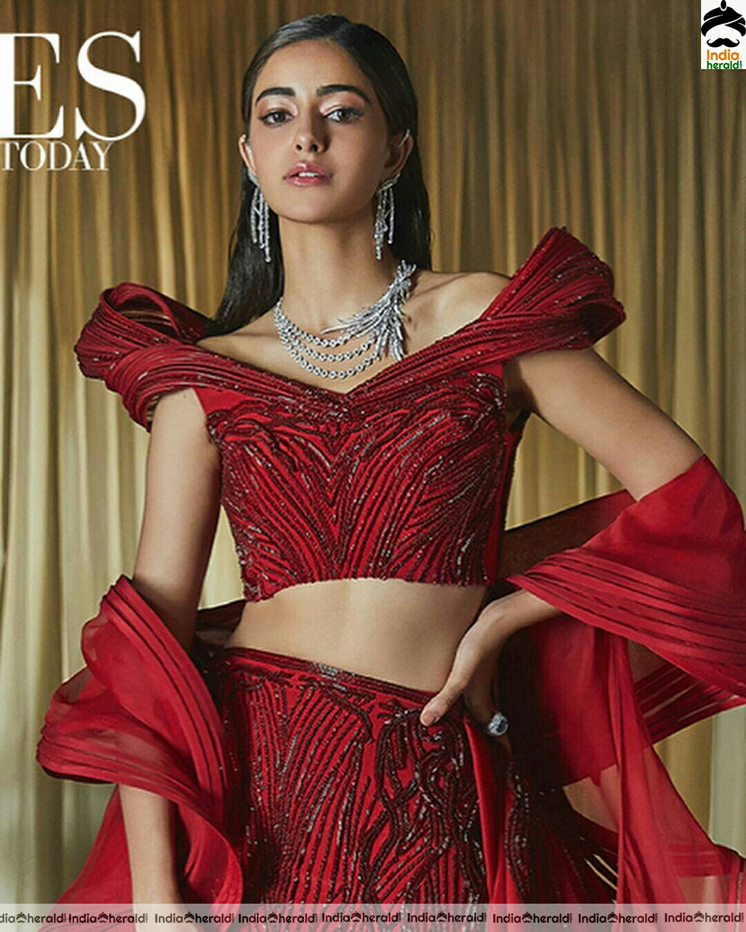 Ananya Pandey Hot BRIDES Today Photo Stills