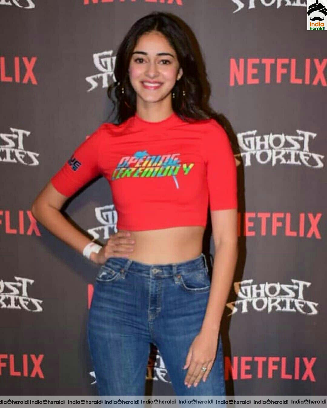 Ananya Pandey Shows Her Sexy Waist Line In These Photo Stills