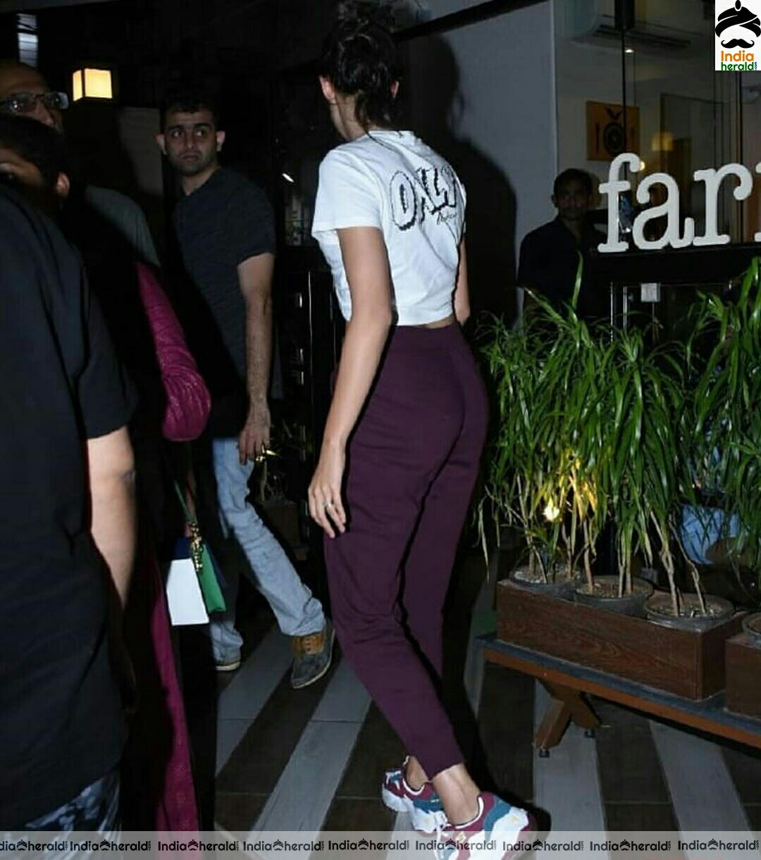 Ananya Pandey Spotted Outside At Andheri