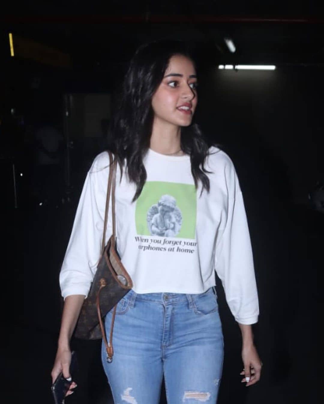 Ananya Pandey Was Clicked At Mumbai Airport While Returning From Bhopal