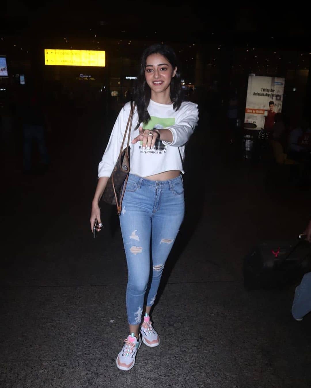 Ananya Pandey Was Clicked At Mumbai Airport While Returning From Bhopal