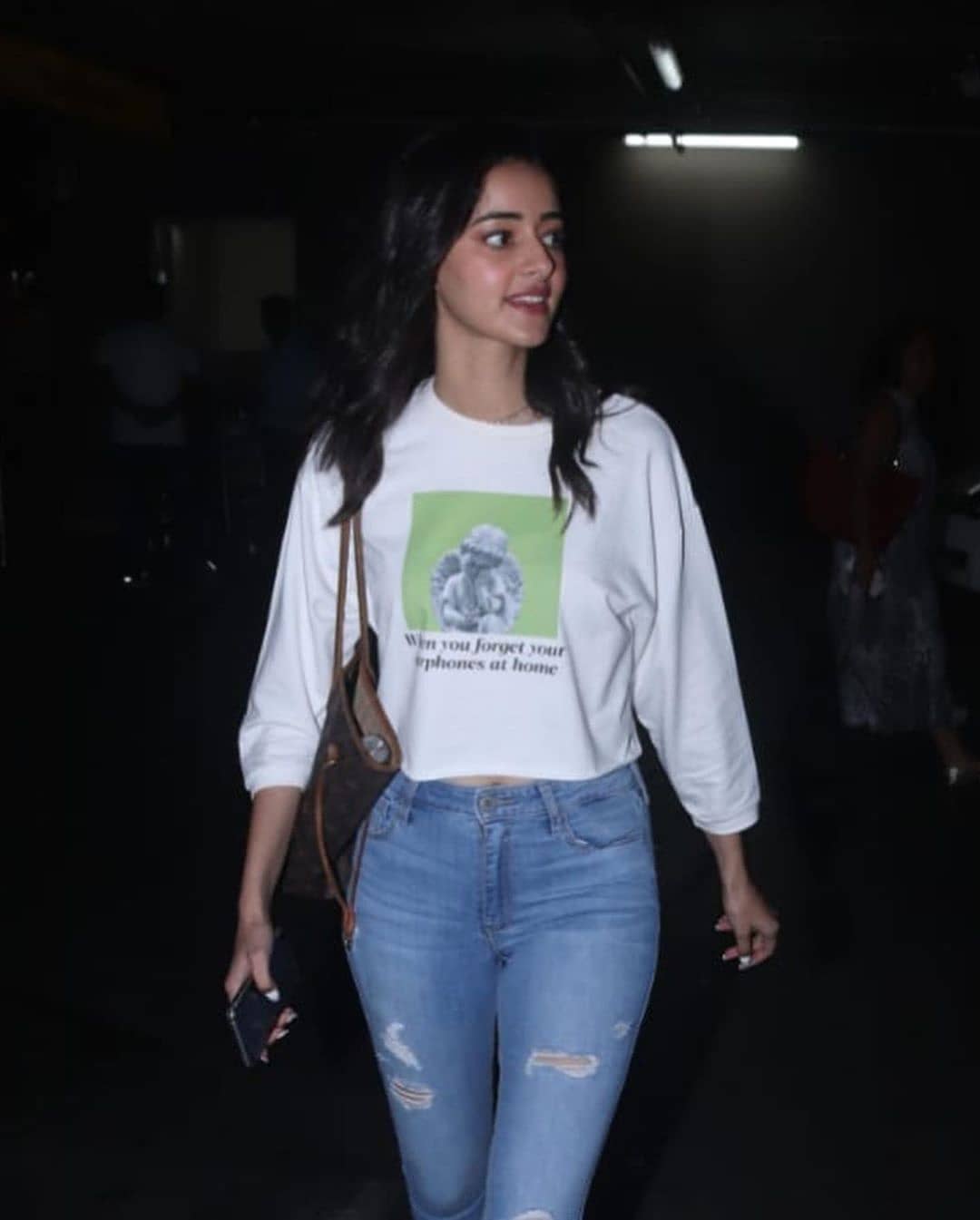 Ananya Pandey Was Clicked At Mumbai Airport While Returning From Bhopal