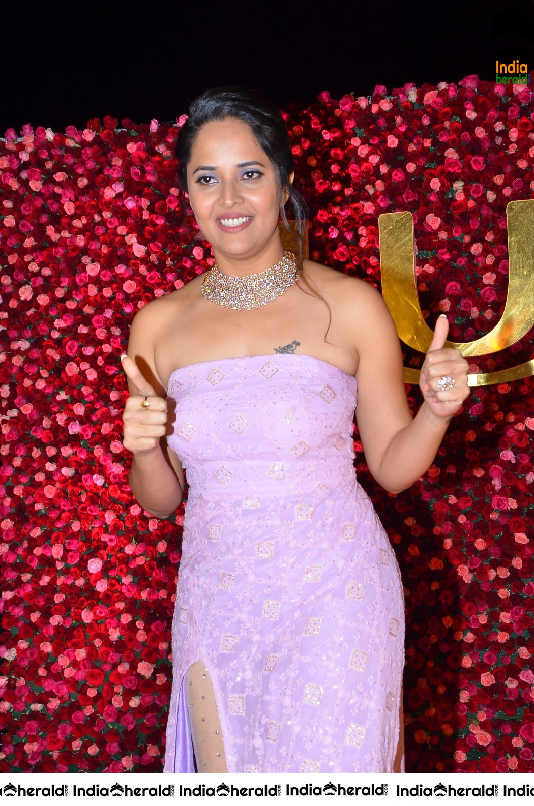 Anasuya Bharadwaj Latest Photos from Lux awards Set 2