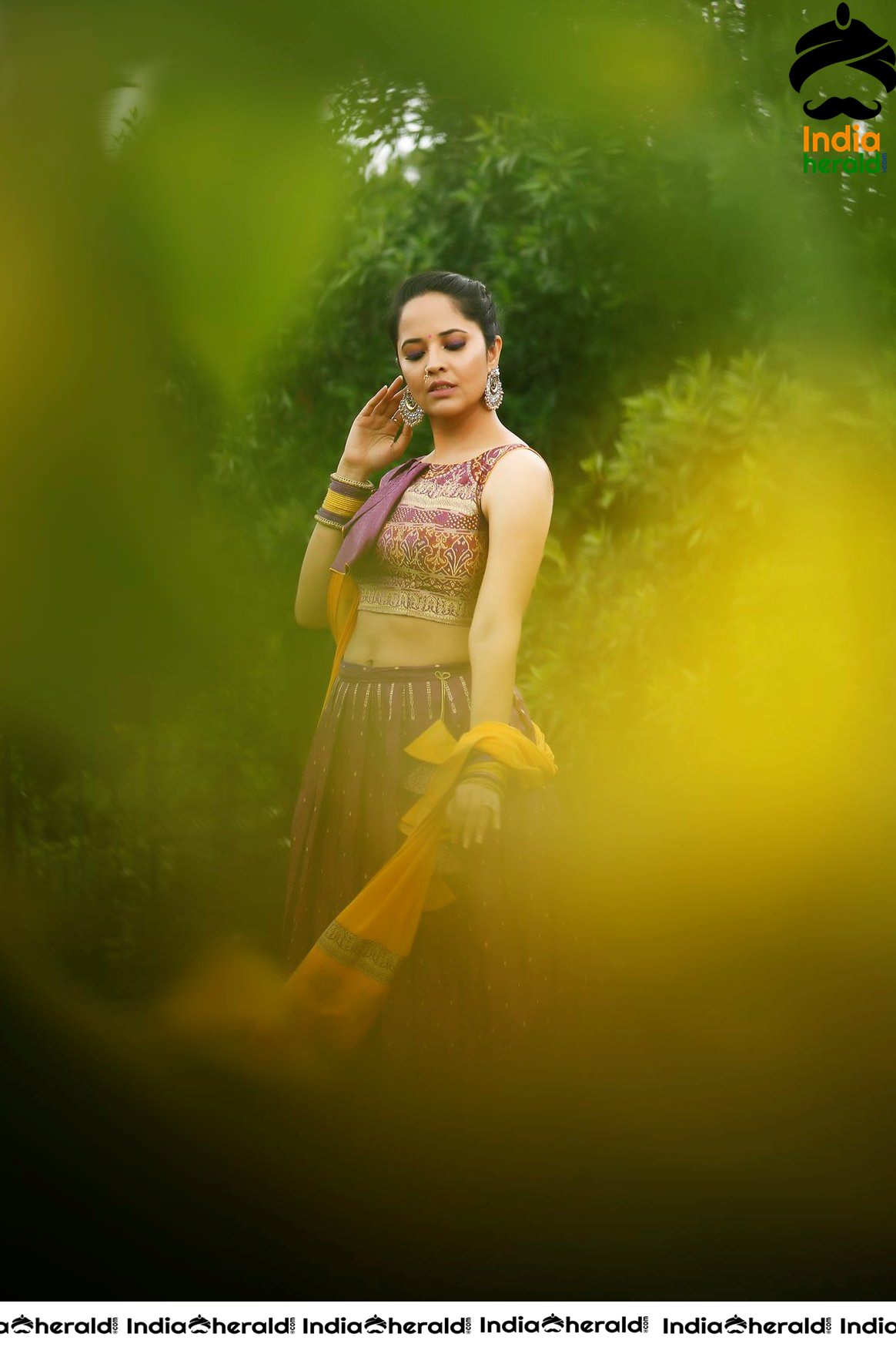 Anasuya Latest Hot Colorful Photoshoot Sizzling Photos Set 1