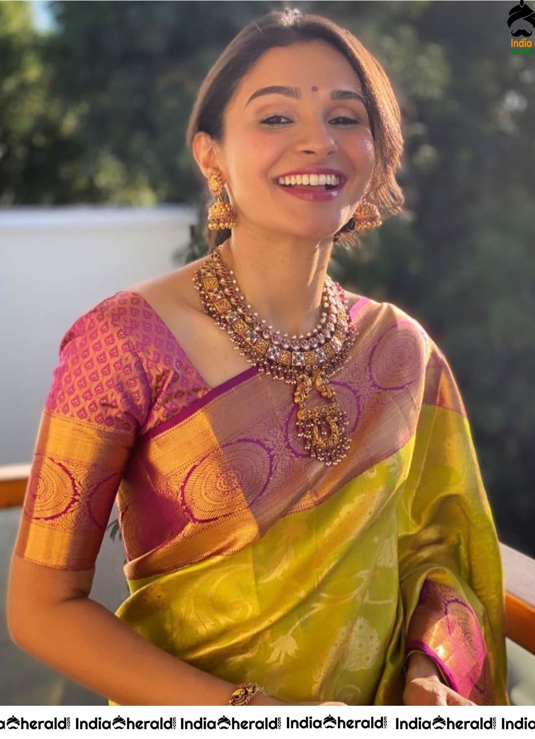 Andrea Jeremiah Clicked at a Wedding
