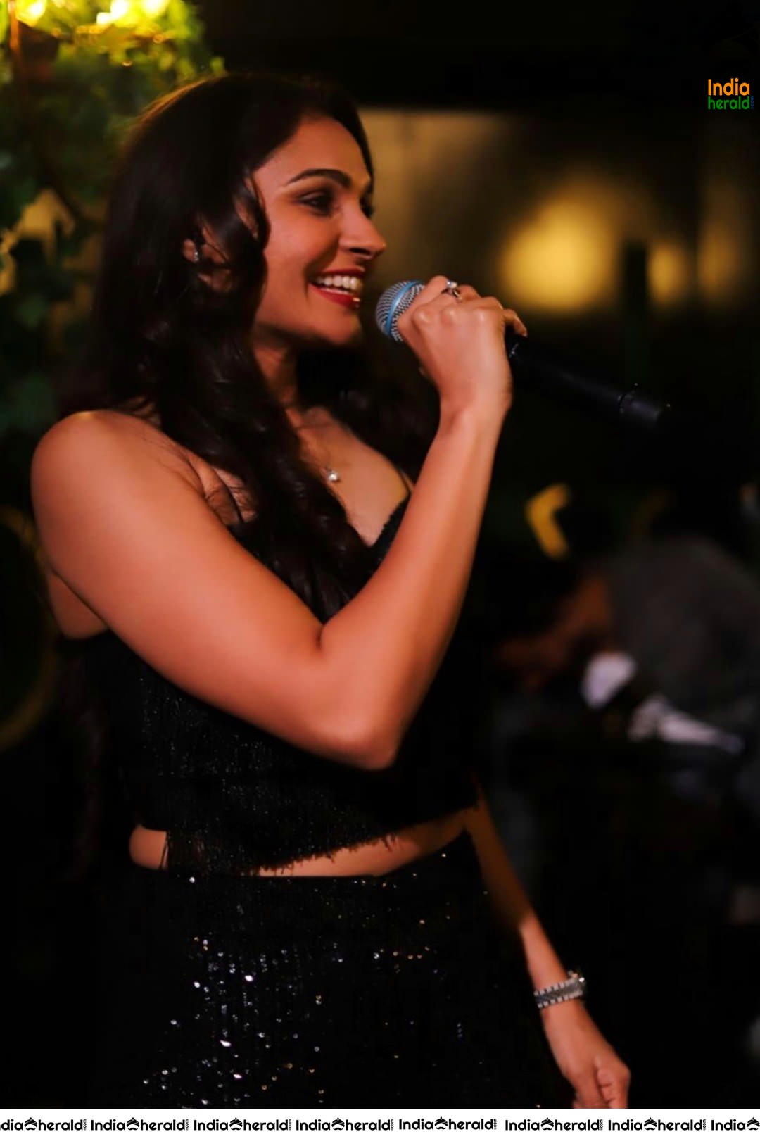 Andrea Jeremiah Latest Hot Photos during a Concert Show in Chennai